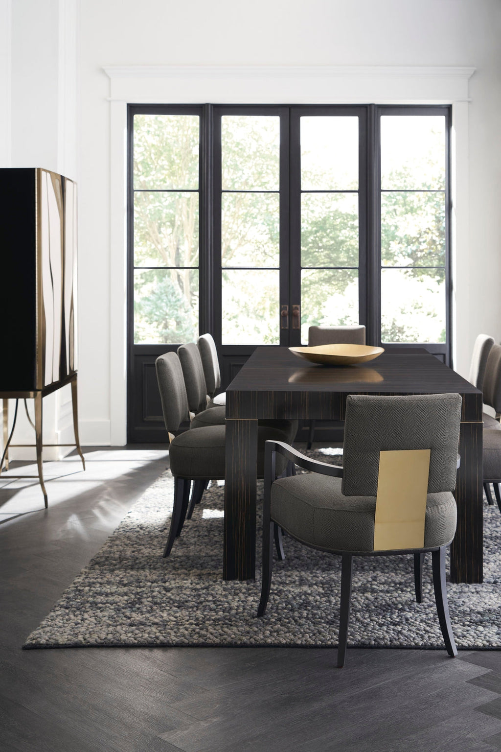 Caracole Signature Metropolitan Uptown Tall Cabinet Clearance