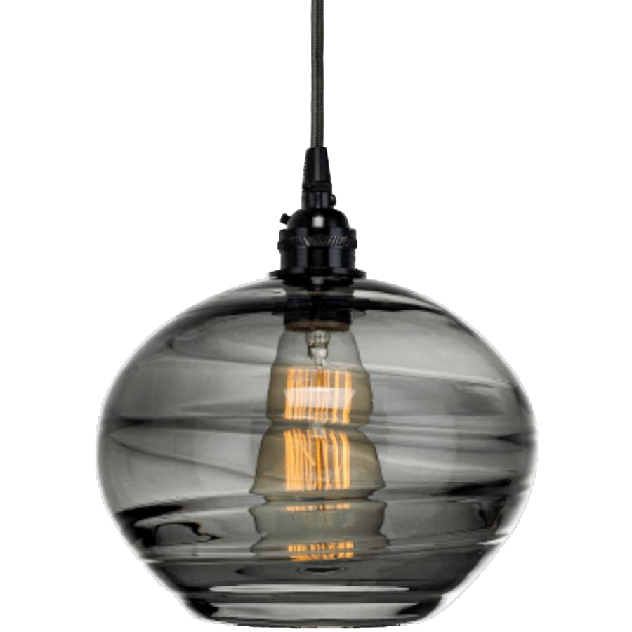 Hammerton Studio Coppa 40" Wide Artisan Crafted Optic Glass 5 Light Linear Pendant