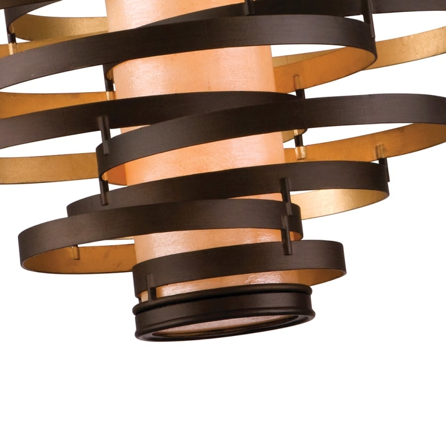 Corbett Lighting Vertigo 4 Light 30" Wide Chandelier with Fabric Shade