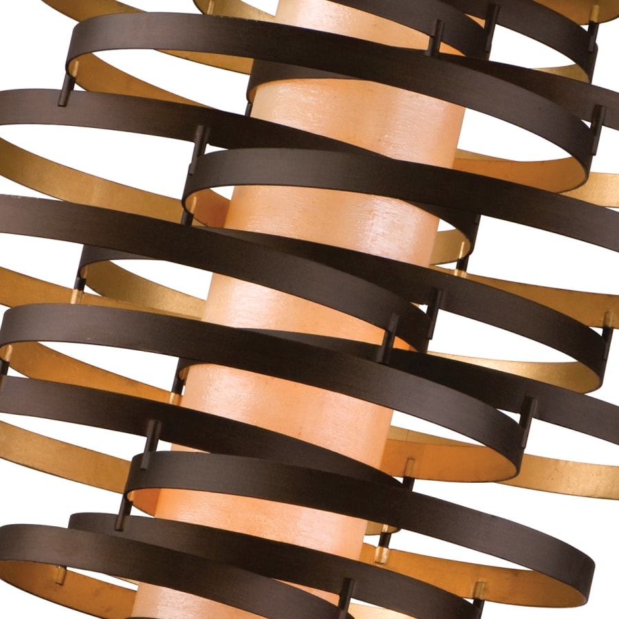 Corbett Lighting Vertigo 4 Light 30" Wide Chandelier with Fabric Shade