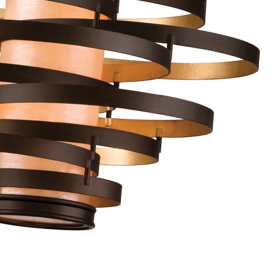Corbett Lighting Vertigo 4 Light 30" Wide Chandelier with Fabric Shade