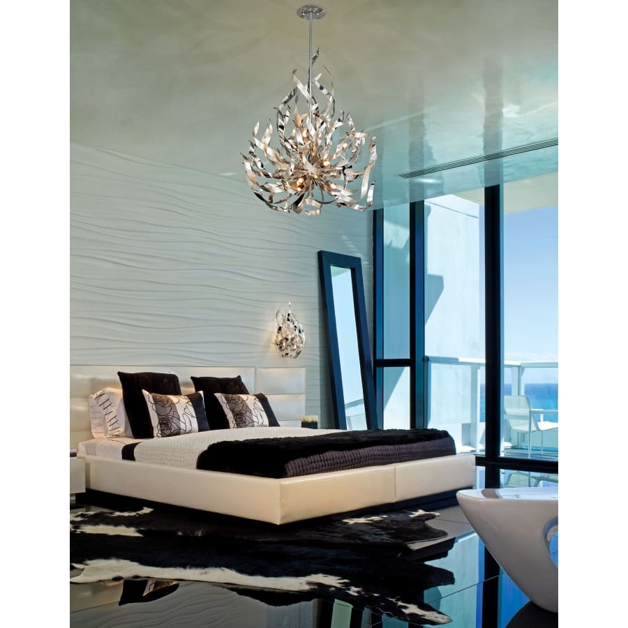 Corbett Lighting Graffiti 9 Light 34" Wide Sputnik Chandelier