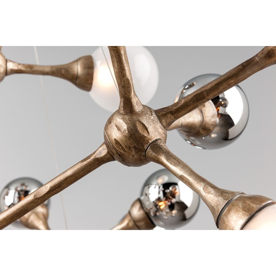Corbett Lighting Element 40 Light Pendant with Hand-Crafted Iron