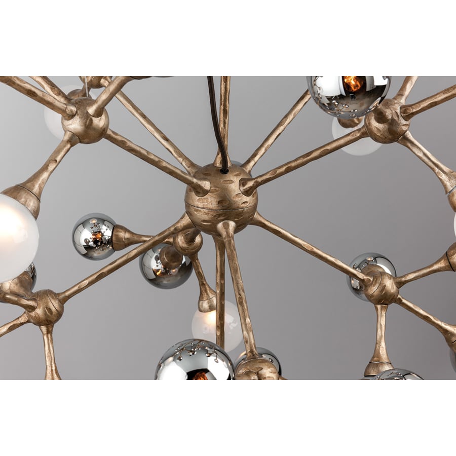 Corbett Lighting Element 40 Light Pendant with Hand-Crafted Iron