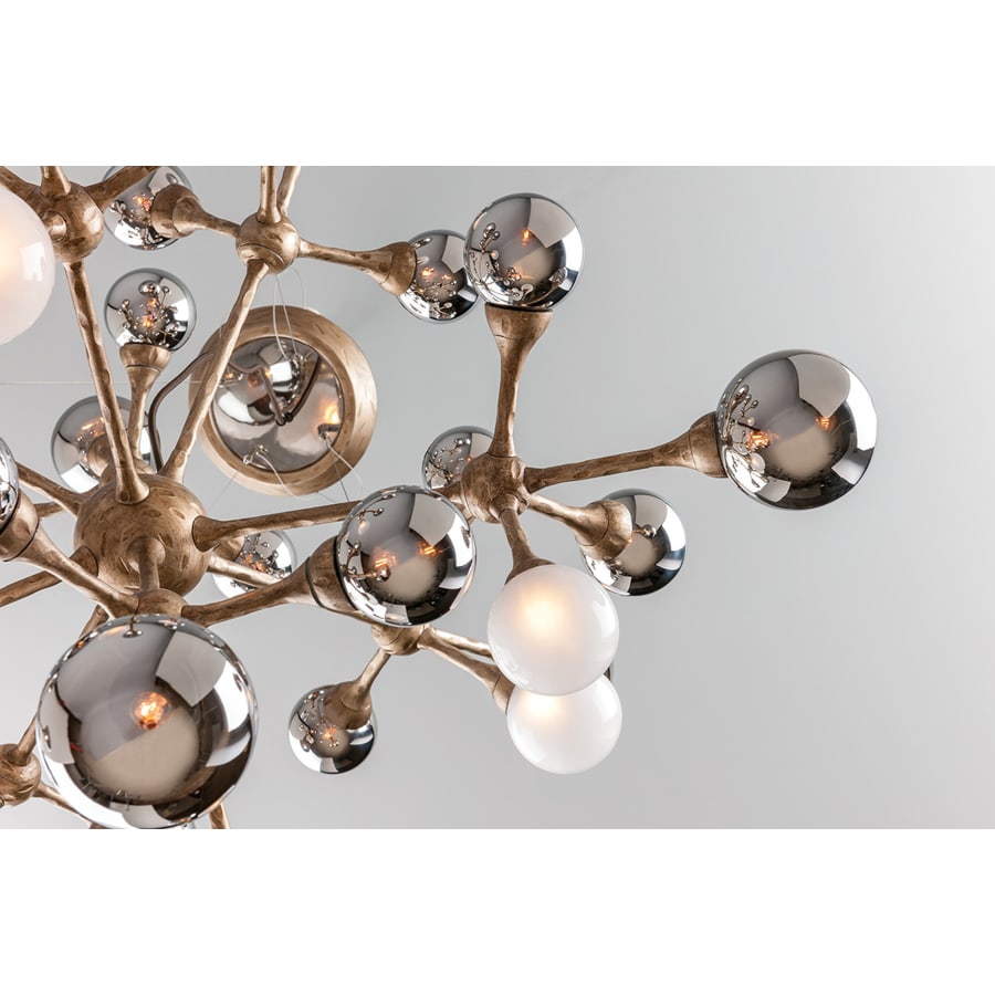 Corbett Lighting Element 40 Light Pendant with Hand-Crafted Iron