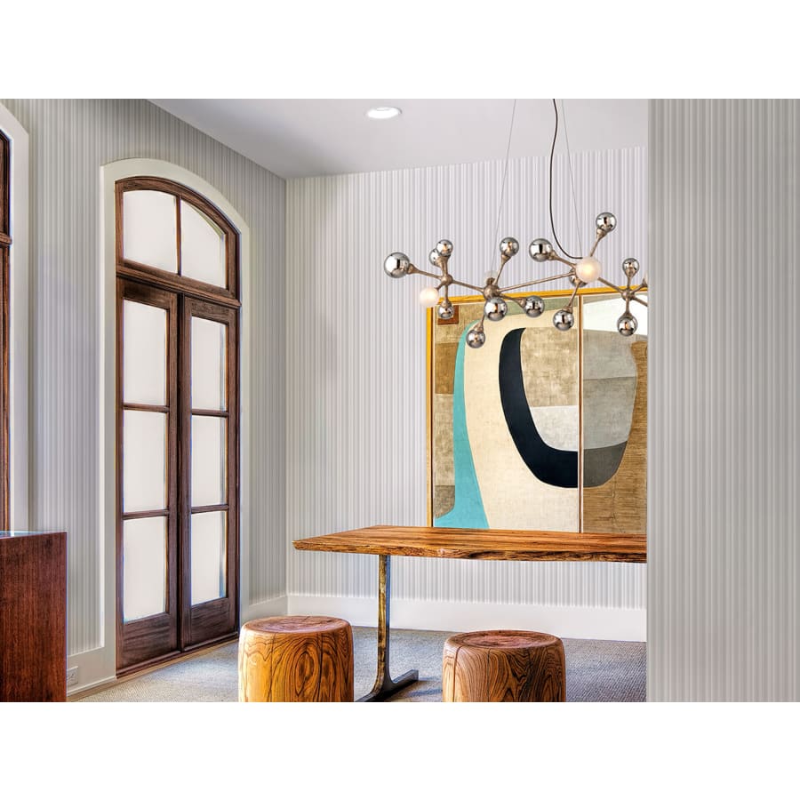 Corbett Lighting Element 40 Light Pendant with Hand-Crafted Iron