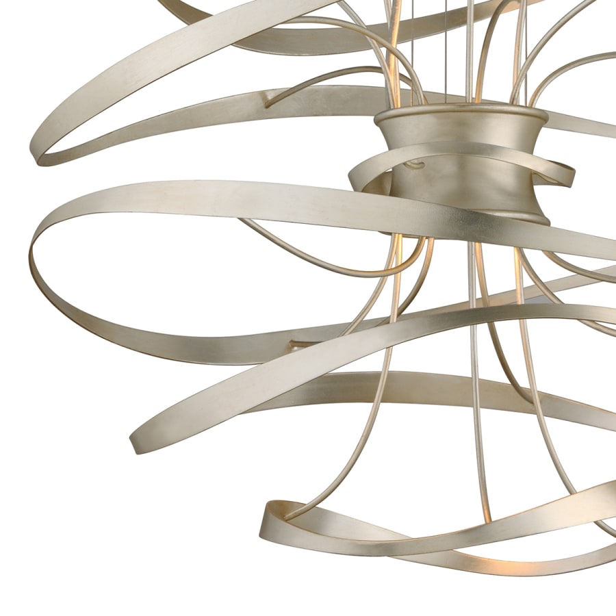 Corbett Lighting Calligraphy 2 Light 26" LED Pendant with Hand-Crafted Iron