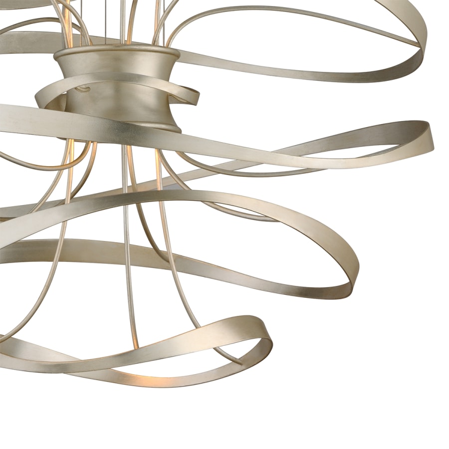 Corbett Lighting Calligraphy 2 Light 26" LED Pendant with Hand-Crafted Iron
