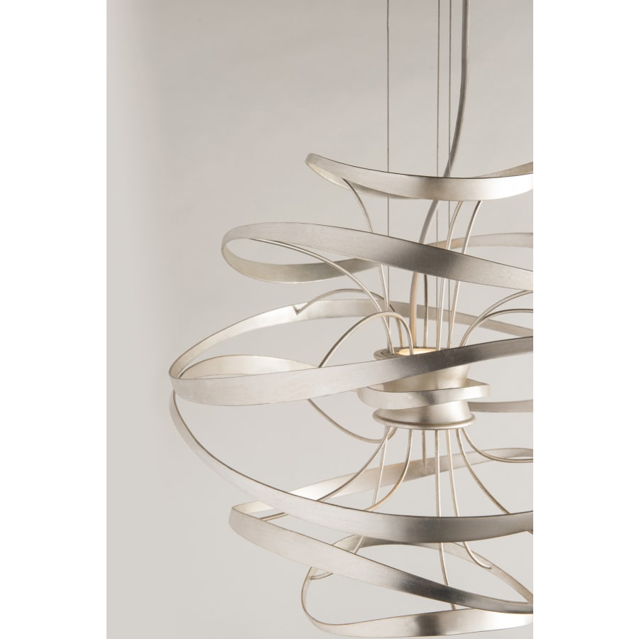Corbett Lighting Calligraphy 2 Light 42" LED Pendant with Hand-Crafted Iron