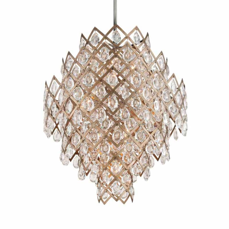 Corbett Lighting Tiara 11 Light 32-1/4" Wide Chandelier with Crystal Accents