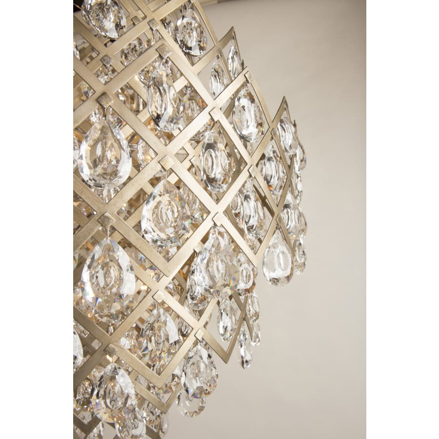 Corbett Lighting Tiara 7 Light 25-3/4" Wide Chandelier with Crystal Accents