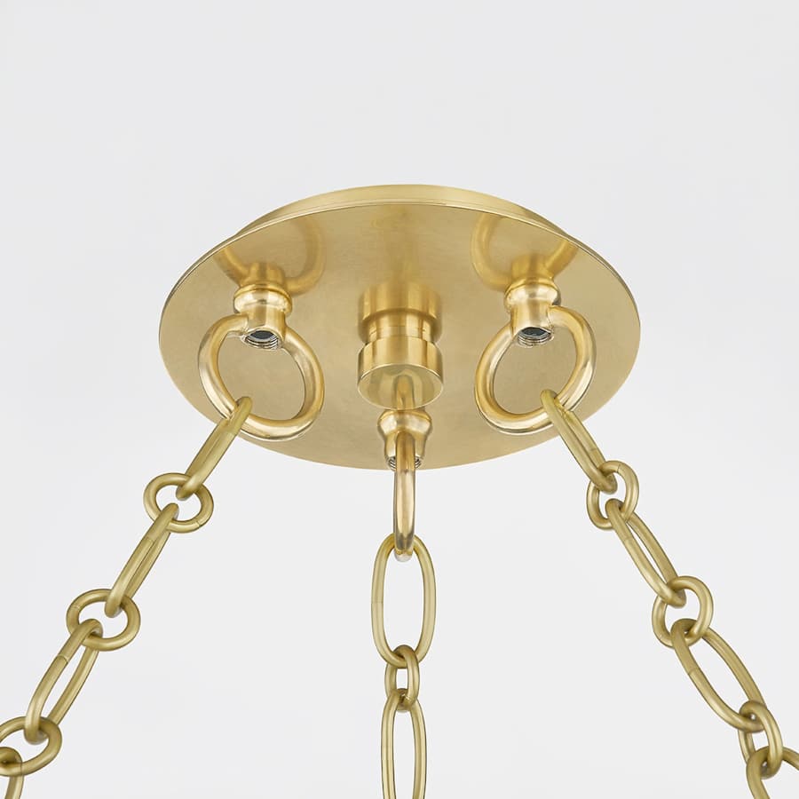 Corbett Lighting Citrine 49" Wide Ring Chandelier