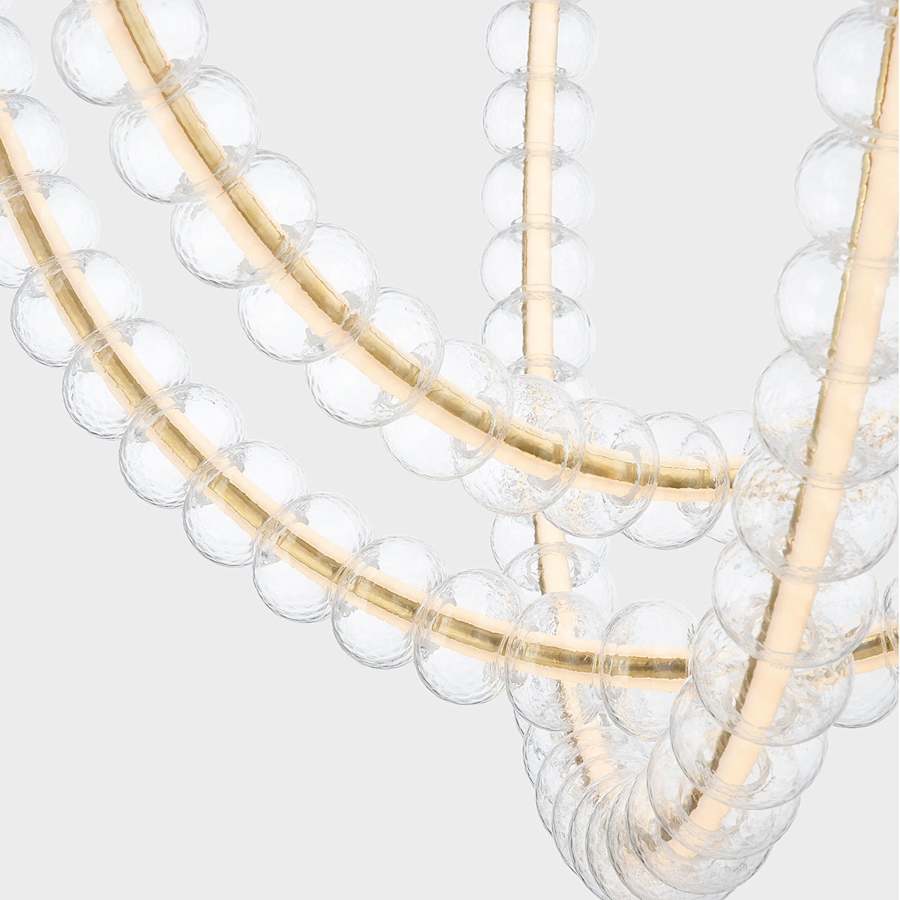 Corbett Lighting Celeste 36" Wide Abstract Chandelier