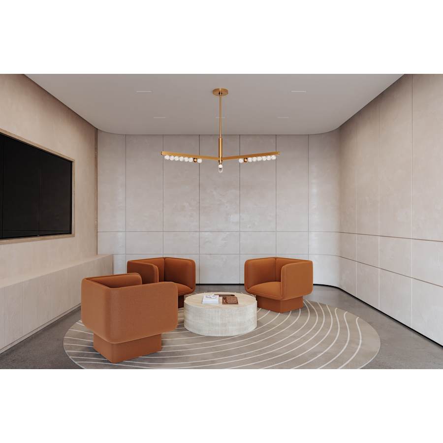 Corbett Lighting Annecy 51" Wide Chandelier