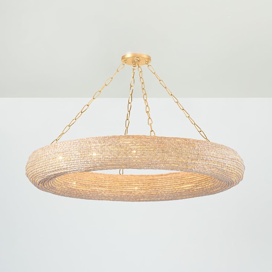 Corbett Lighting Lure 16 Light 50" Wide Ring Chandelier