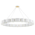 Corbett Lighting Opal 22 Light 50" Wide Ring Chandelier
