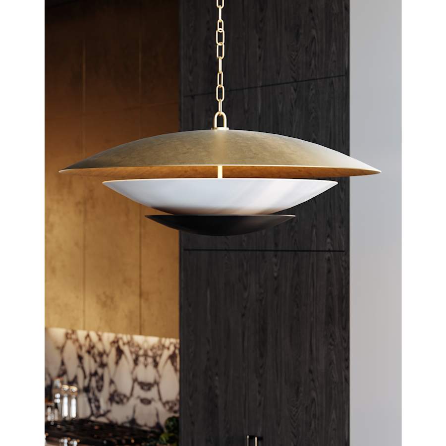 Corbett Lighting Adara 6 Light 36" Wide Pendant