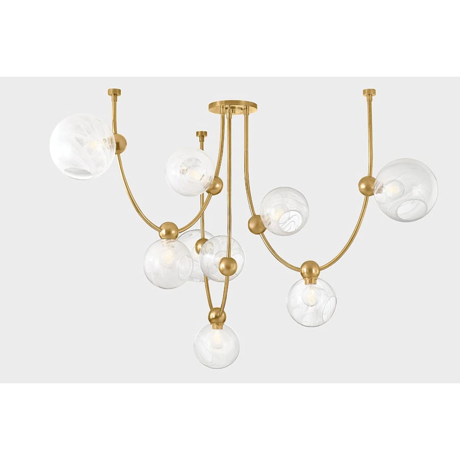 Corbett Lighting Astraia 9 Light 67" Wide Multi Light Pendant