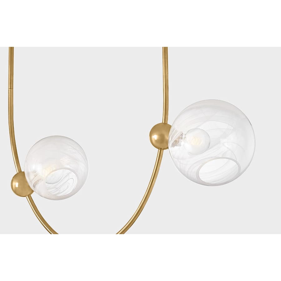 Corbett Lighting Astraia 9 Light 67" Wide Multi Light Pendant