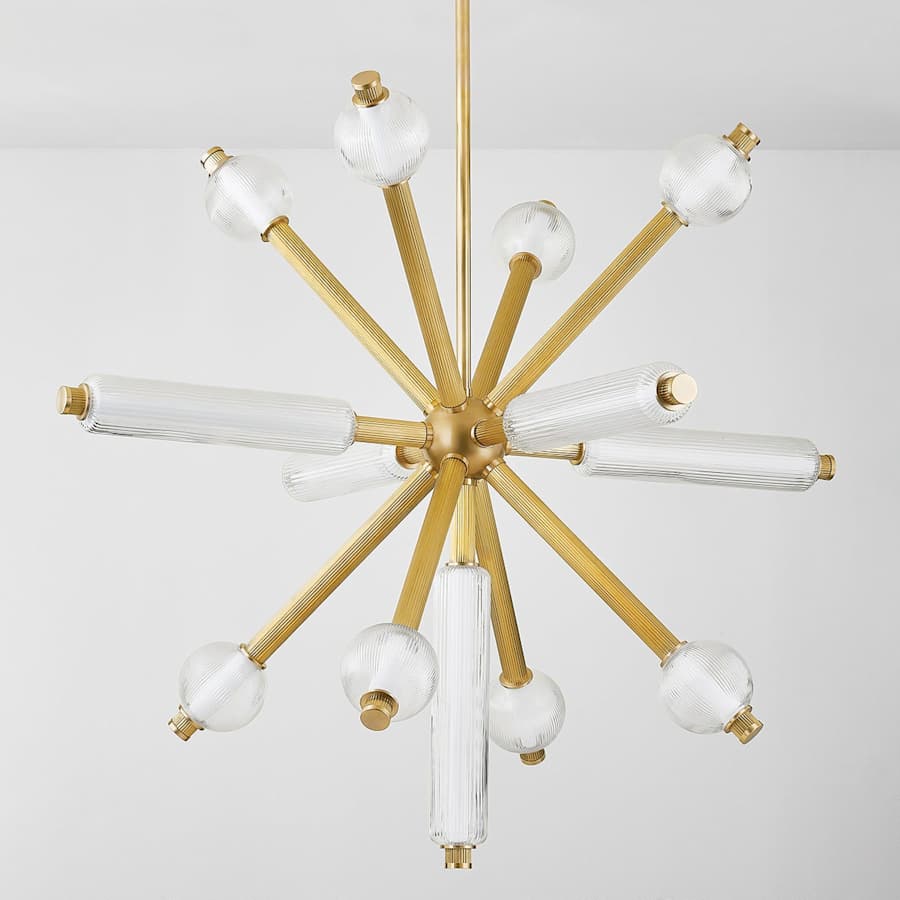 Corbett Lighting Atom 50" Wide 2700K LED Sputnik Chandelier