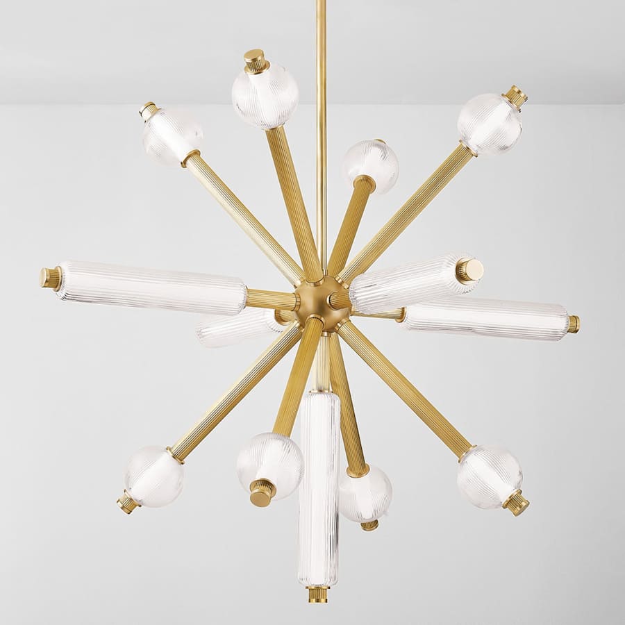 Corbett Lighting Atom 50" Wide 2700K LED Sputnik Chandelier