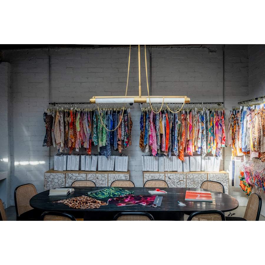 Corbett Lighting Lariat 48" Wide LED Linear Pendant