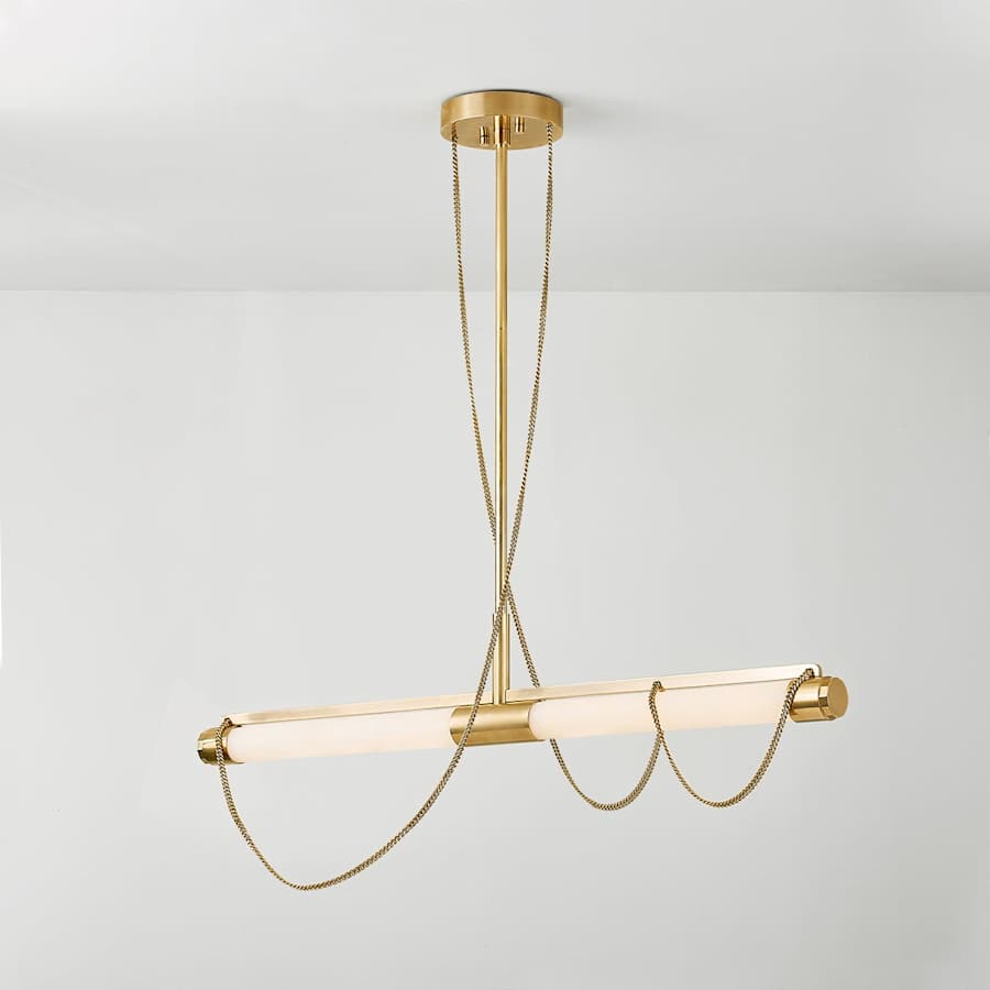 Corbett Lighting Lariat 48" Wide LED Linear Pendant