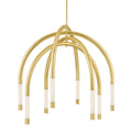 Corbett Lighting Zeme 48" Wide LED Abstract Chandelier