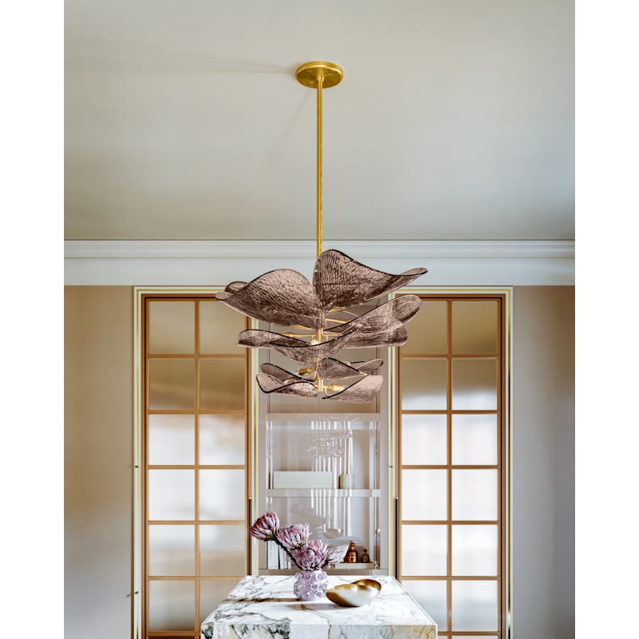 Corbett Lighting Cardiff 12 Light 35" Wide Abstract Chandelier