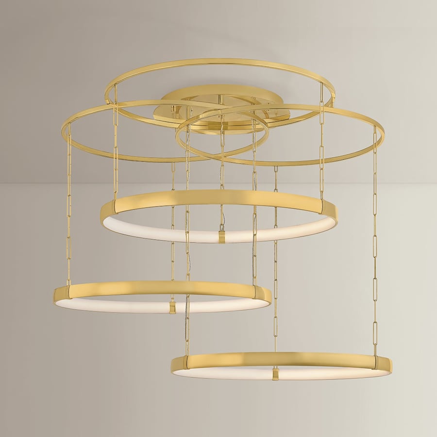 Corbett Lighting Chiasso 56" Wide LED Multi Light Pendant