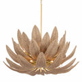 Corbett Lighting Varanasi 28 Light 42" Wide Pendant with Coco Bead Shades