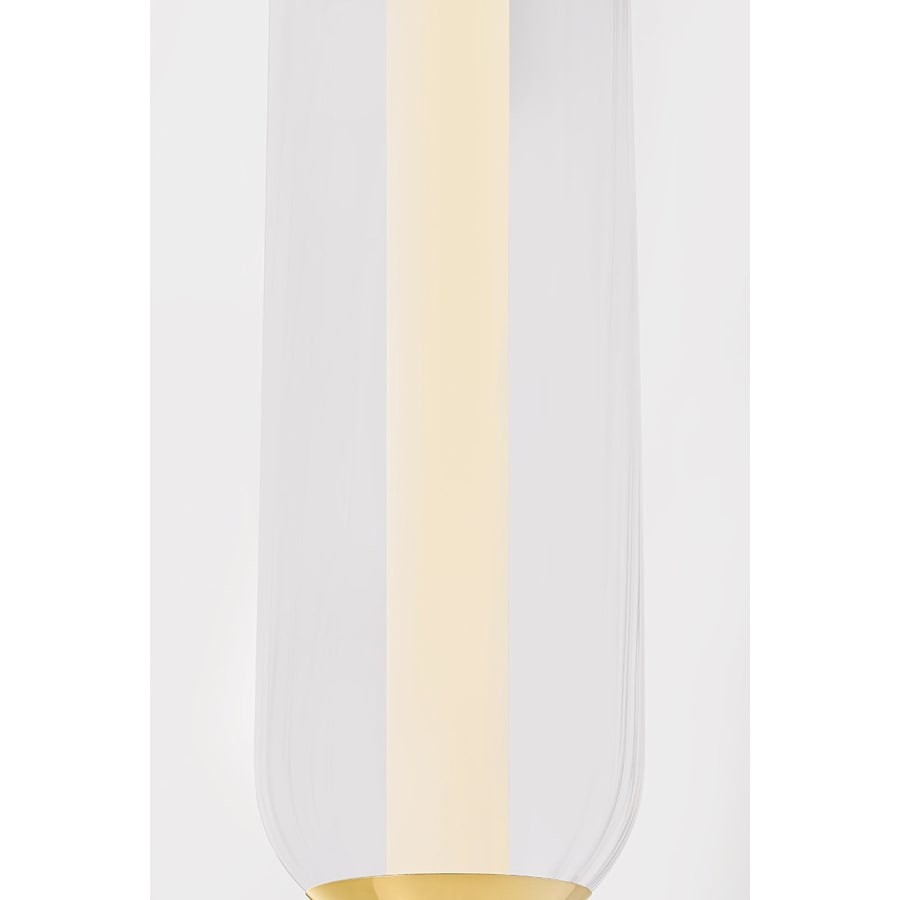 Corbett Lighting Fiorello 64" Wide LED Abstract Multi Light Pendant with Optic Glass Shades