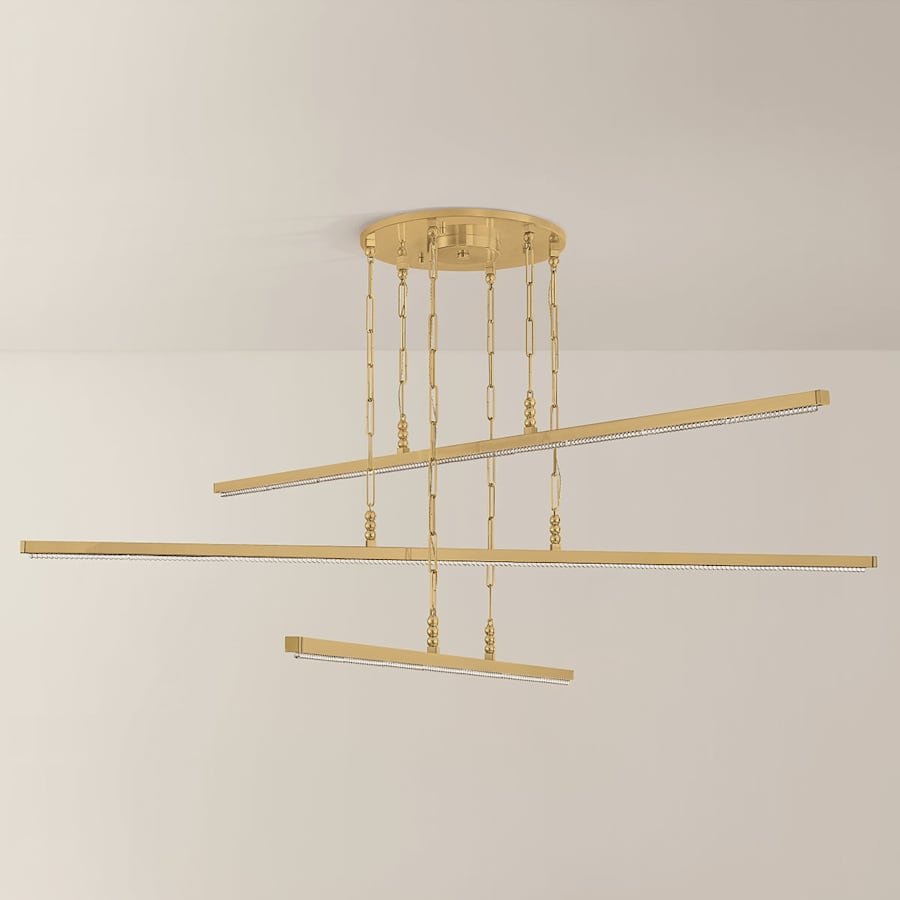 Corbett Lighting Cortina 72" Wide LED Multi Light Pendant