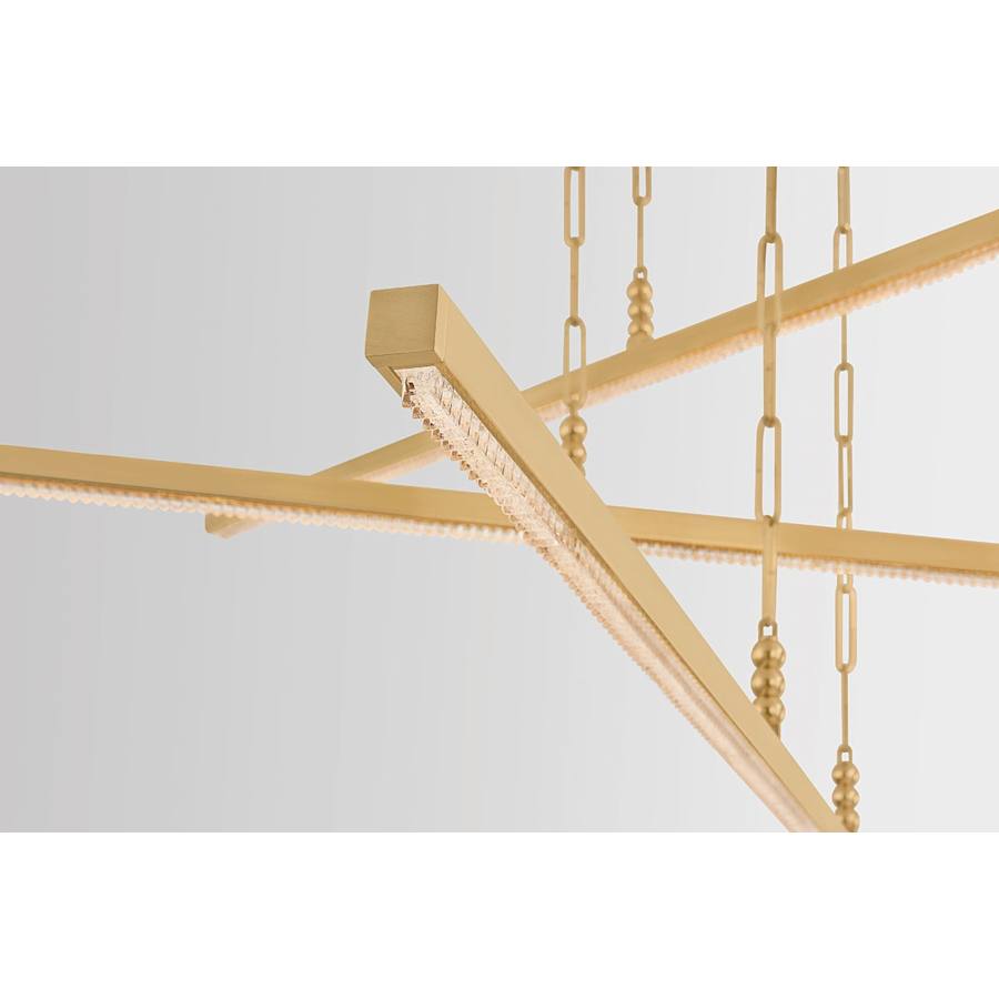 Corbett Lighting Cortina 72" Wide LED Multi Light Pendant