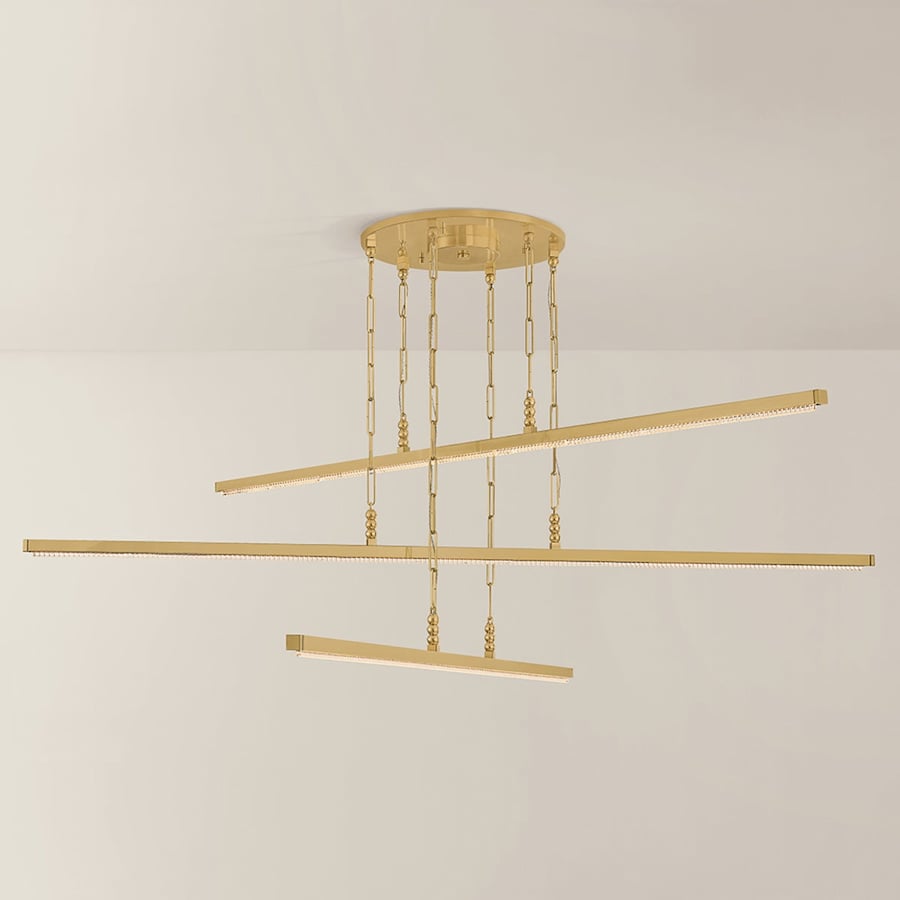 Corbett Lighting Cortina 72" Wide LED Multi Light Pendant