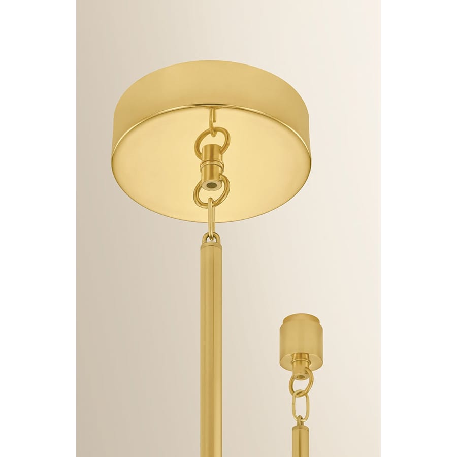 Corbett Lighting Solara 35" Wide LED Multi Light Pendant with Seedy Cloud Glass Shades