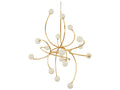 Corbett Lighting 16-Light Signature Chandelier in Gold Leaf