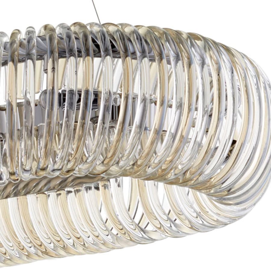 Cyan Design Beaming Around 8 Light 39" Wide Linear Chandelier
