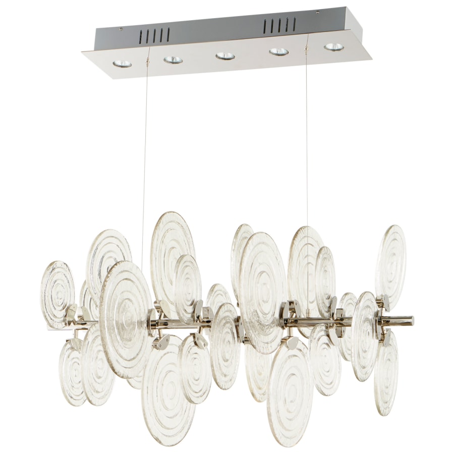 Cyan Design Discus 5 Bulb 23" Wide GU10 Abstract Chandelier