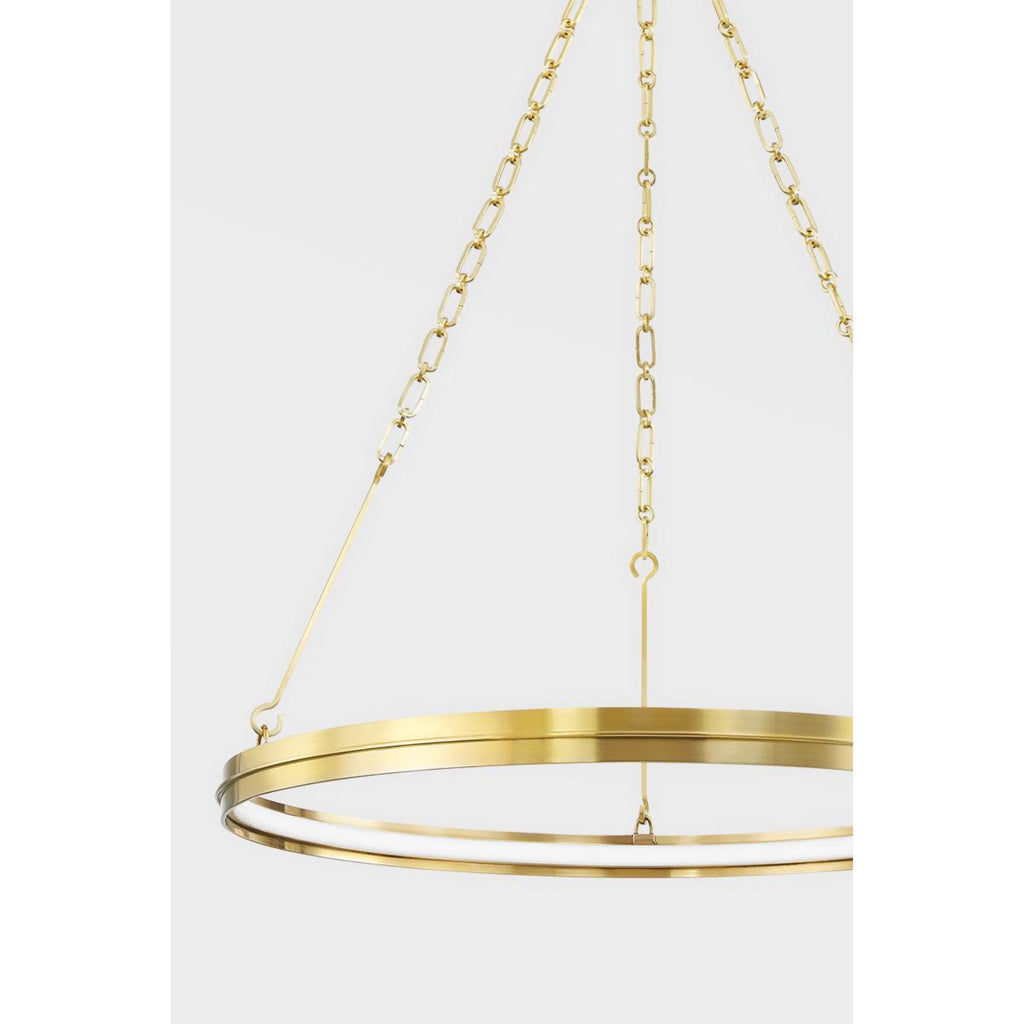 Rosendale 1-Light Chandelier in Old Bronze 42L x 42W x 2.25H