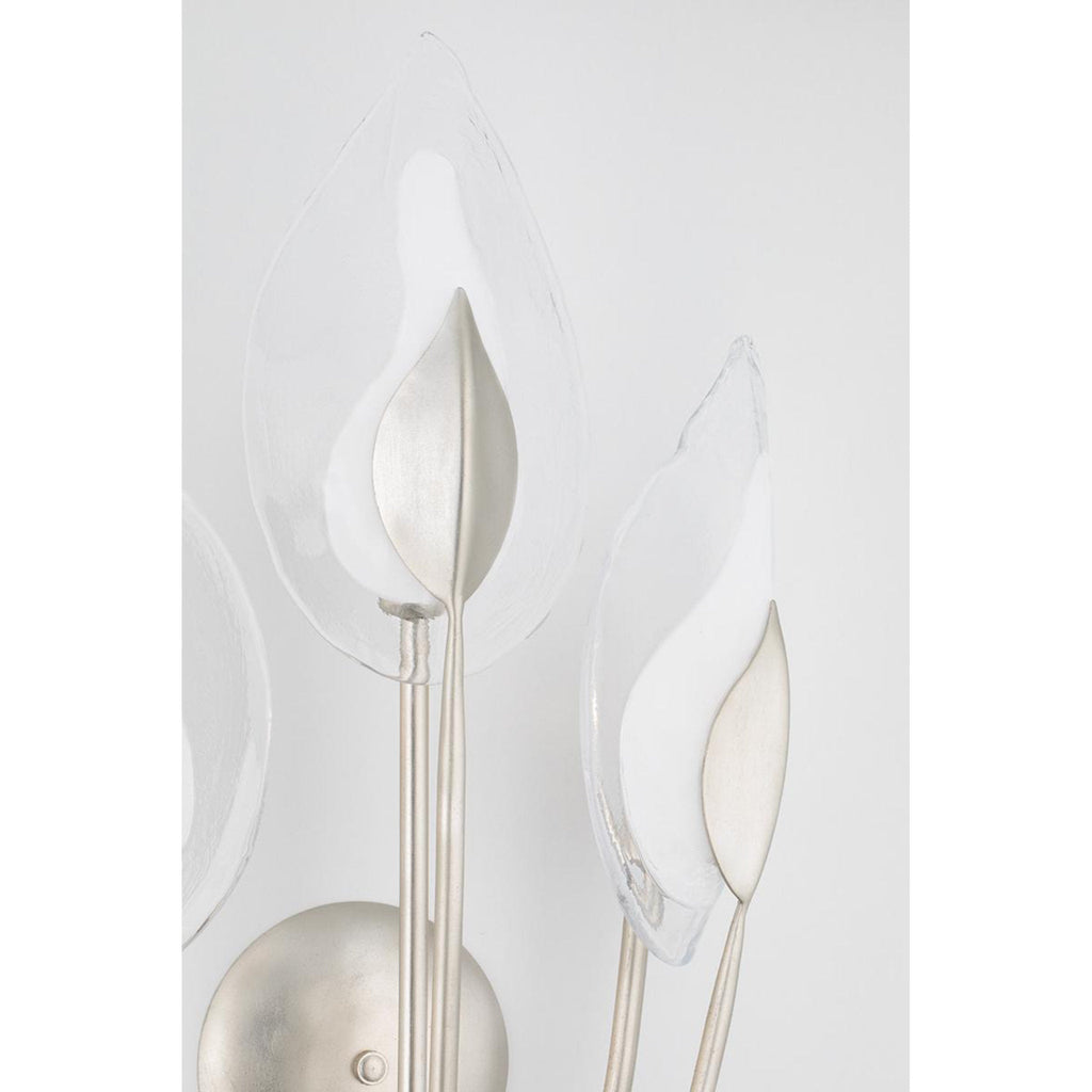 Blossom 24-Light Chandelier in Gold Leaf 55L x 55W x 37H