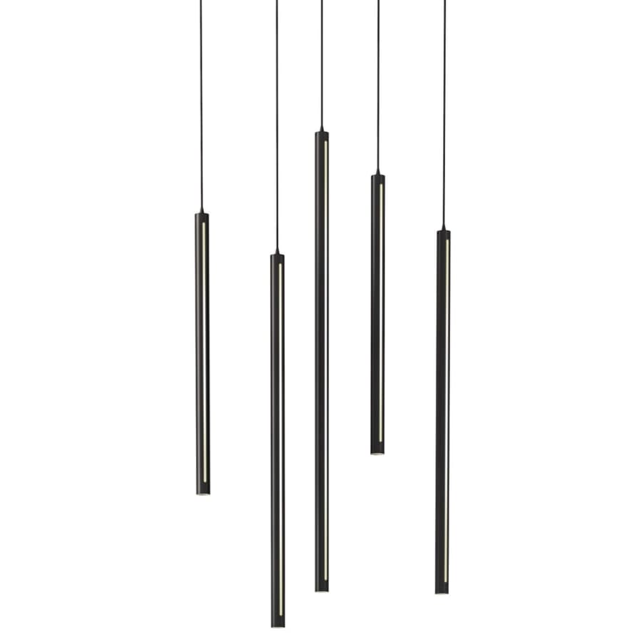 DALS Lighting 47" Wide 5 Light LED Linear Pendant