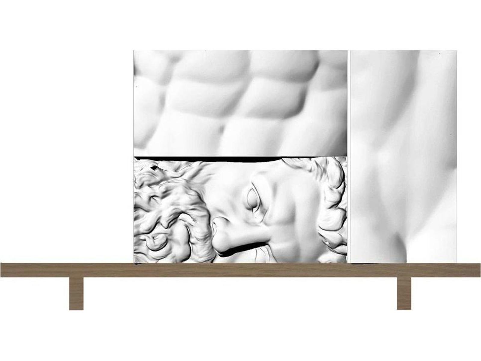 Ercole E Afrodite Modular Wood Sideboard