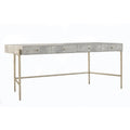 Jonathan Charles Surge Madrona Burl Desk (500401-DMB)