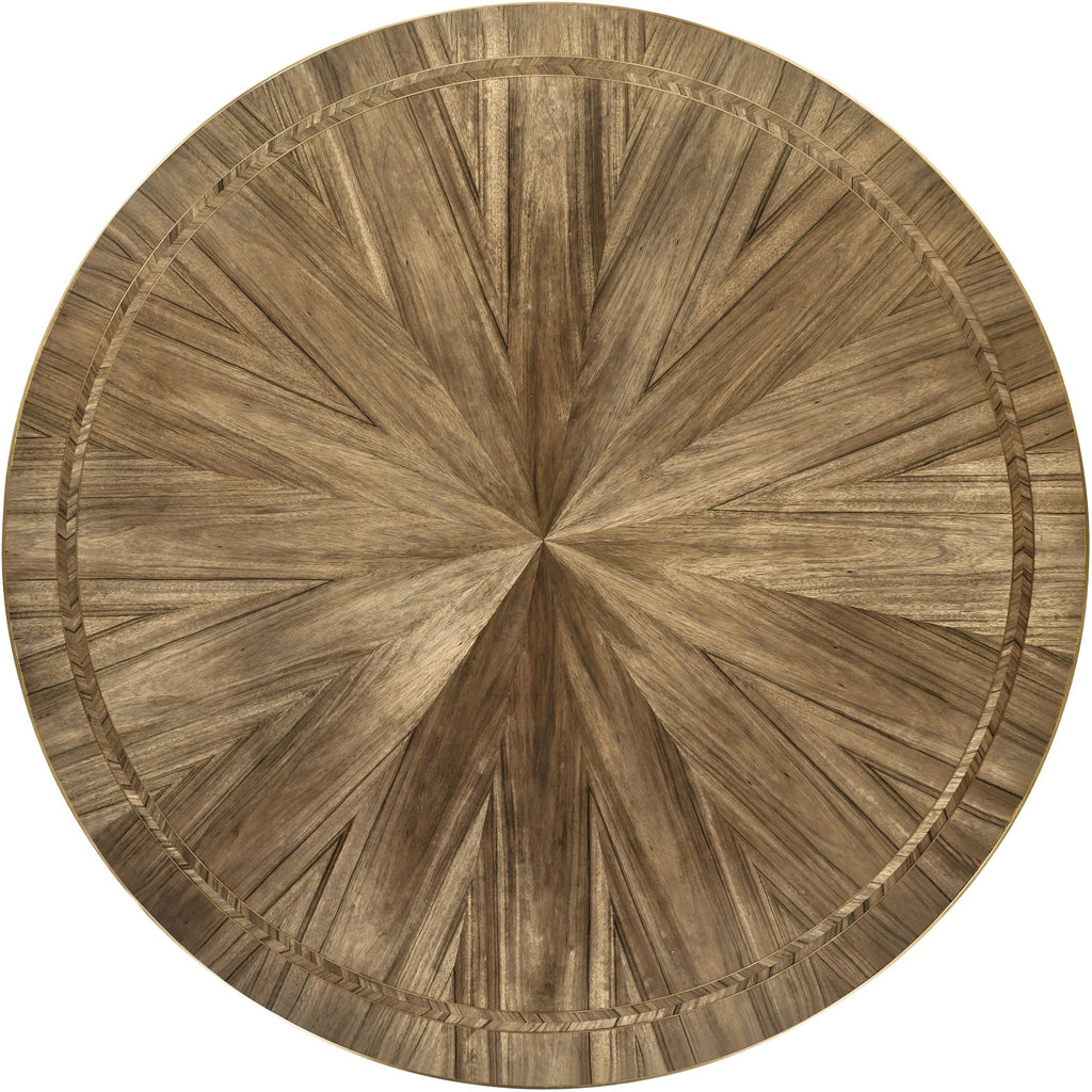 Jonathan Charles Hamilton Round Dining Table (496000-72L-PGA)