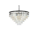 Elegant Lighting Sydney 33 Light 44" Wide Crystal Chandelier with Clear Royal Cut Crystals