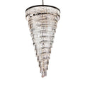 Elegant Lighting Sydney 58 Light 48" Wide Crystal Waterfall Chandelier