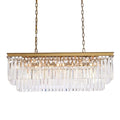 Elegant Lighting Sydney 12 Light 40" Wide Crystal Waterfall Chandelier