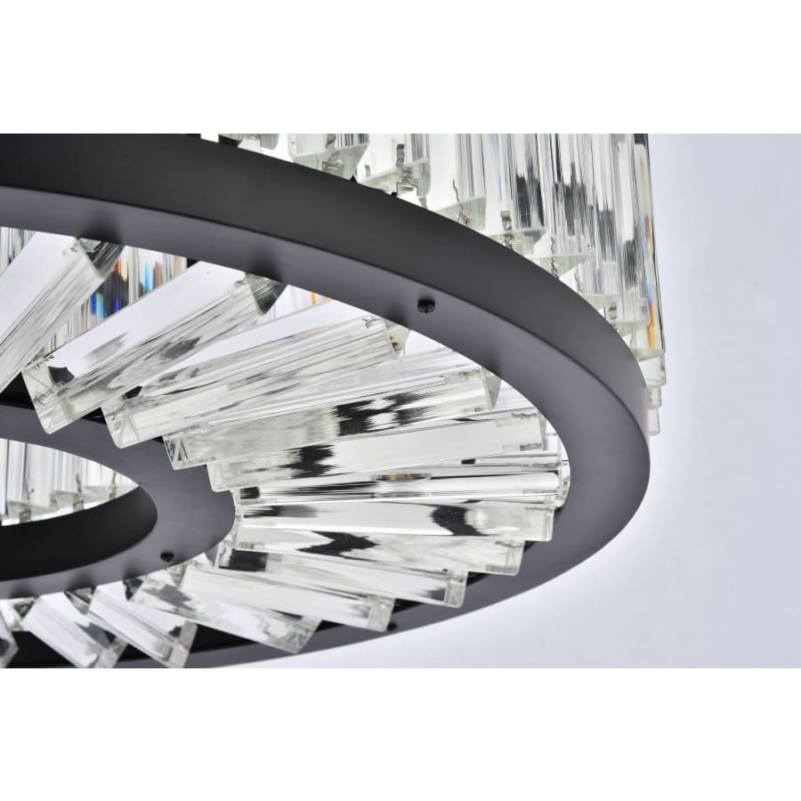 Elegant Lighting Chelsea 8 Light 28" Wide Crystal Drum Chandelier with Clear Royal Cut Crystals