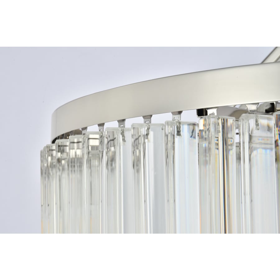 Elegant Lighting Chelsea 8 Light 28" Wide Crystal Drum Chandelier with Clear Royal Cut Crystals